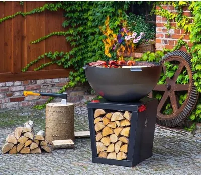 Productafbeelding van CookKing - Premium vuurschaal en grillplaat Santos