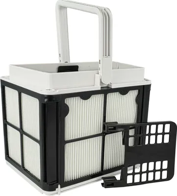 Produktbild von vhbw HEPA 13 Filterkorb kompatibel mit Dolphin E 25, 20, 10 Poolsauger, Poolroboter - 23,5 x 18 x 14,1 cm