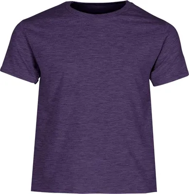 Produktbild von Fruit of the Loom Kids Iconic 150 T-Shirt Farbe: violett meliert Größe: 128