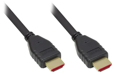 Produktbild von Good Connections HDMI 2.1 Kabel  schwarz 0,5m
