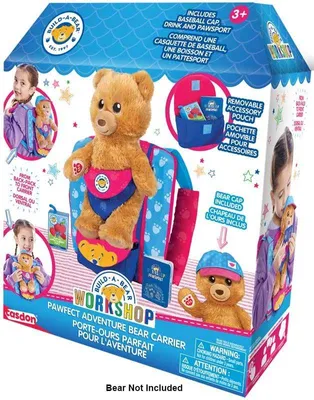 Zdjęcie produktu dla Casdon Build-A-Bear Workshop – torba na pluszaki „Pawfect Adventure”