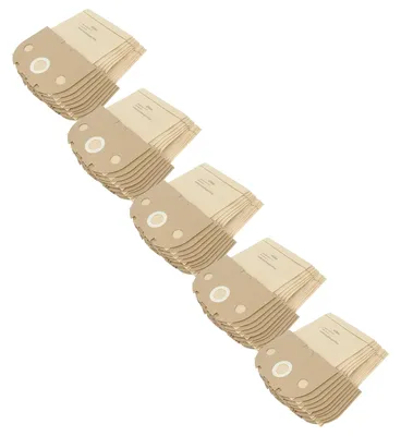 Produktbild von vhbw 50x Staubbeutel Ersatz für Profectis 3010030 für Staubsauger - 29,5cm x 22,5cm Sandfarben