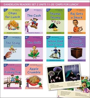 Produktbild von Phonic Books Dandelion Readers Set 2 Units 11-20