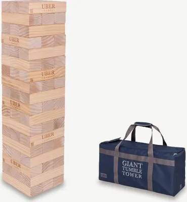 Obrázok produktu pre Hra so stohovacími vežami - taktická hra - Giant - 21 KG - do výšky 160 cm - špičková kvalita ECO dreva - navrhnutá v Anglicku - v pevnej taške na prenášanie