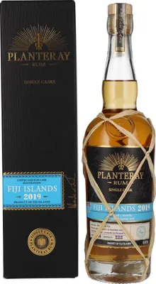 Image de Planteray Rum FIJI 2019 Coffe Liqueur Cask Finish 45,4% Vol. 0,7l en boîte cadeau