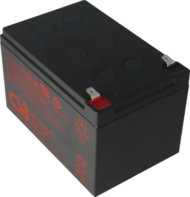 Produktbild von CSB-GP12120F2 12 Volt VdS AGM Bleiakku 12Ah, 151x98x100mm Faston 6,3mm 5 Jahres Type Standby