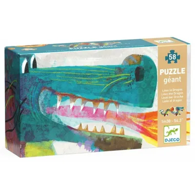 Image de Puzzle géant Léon le dragon, Djeco