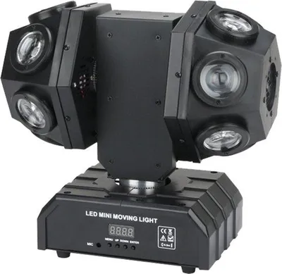 Produktbild von 4-fach Laserlichtshow – Bewegliche LED-Lichtanlage – Feierlicht – Disco – 3-in-1 – Beweglich – LED