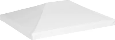 Image de The Living Store Pavillondach 270 g/m² 4x3 m Weiß