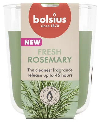 Zdjęcie produktu dla Bolsius Słoik zapachowy 97/85 True Scents Rosemary (1 sztuka)