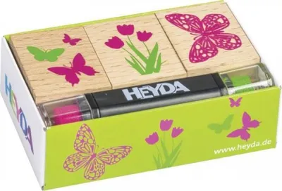 Obrázek produktu pro Heyda 204888697 Sada razítek "Jaro" 8 x 4,5 x 2,5 cm