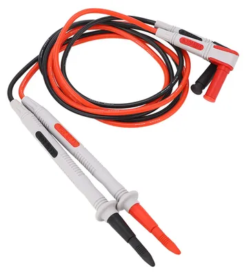 Image de 2 cordons de mesure pour multimètre, pointe de 0,3 mm, fiche de 3,5 mm, sonde de test électrique universelle pour les tests de circuits