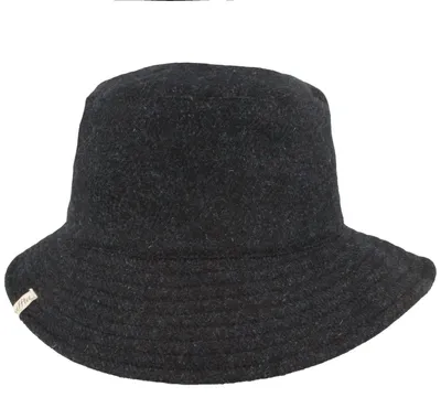 MtM warmer Bucket Stoff-Fischerhut aus Wolle mit Ohrenklappen in blau