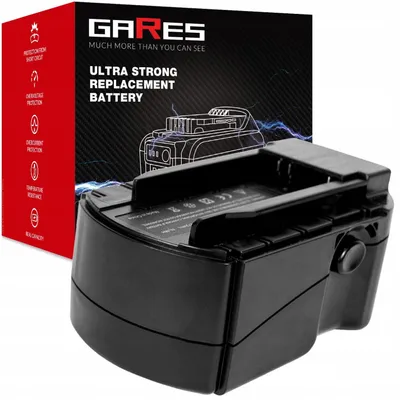 Obrázek produktu pro Gares Náhradní baterie pro Bosch 2607335437 GSR 7.2-2 GSR 7.2-1 | 7,2 V 2 Ah Inny | Vysokovýkonná baterie pro robotický vysavač | Kompatibilní s Bosch 2607335437 GSR 7.2-2 GSR 7.2-1 | Prémiová kvalita