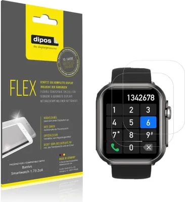 Obrázok produktu pre 2x dipos Flex Banlvs Smartwatch 1.73 Zoll