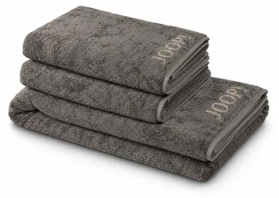Produktbild von JOOP! Handtuch Duschtuch Set 3-teilig 1600-70 Classic graphit sand