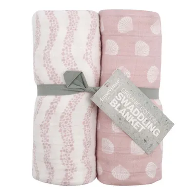Obrázok produktu pre Mušelínové prikrývky - piesok 2-pack