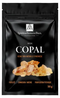 Copal-Räucherharz 50 g – für Räucherstäbchen & Räuchergefäße