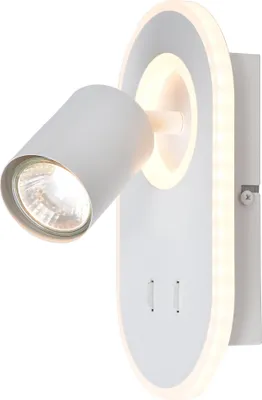 Produktbild von BRILLIANT Kimon LED Wandspot weiß weiß G99556/05