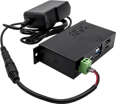 Immagine prodotto di EXSYS EX-K1110 Cavo di alimentazione nero 0,18 m Morsettiera a 2 pin (EX-K1110)