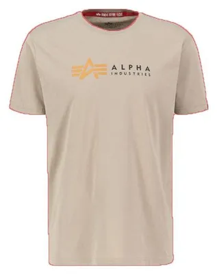 Produktbild von ALPHA INDUSTRIES ALPHA LABEL T Herren Logo T-Shirt