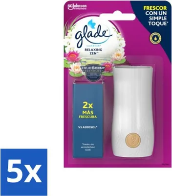 Produktbild von Glade - Touch & Fresh - Entspannendes Zen - 10 ml - Vorteilspack - 5 Stücke