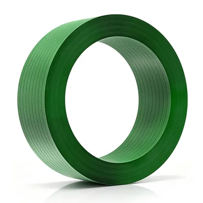 Produktbild von PET-Umreifungsband 16 × 0,8 mm, L 600 m, 460 kg Bruchfestigkeit für Umreifungsgeräte Geprägte Oberfläche Verpackungsband für Kartons Holz Stein Stahl