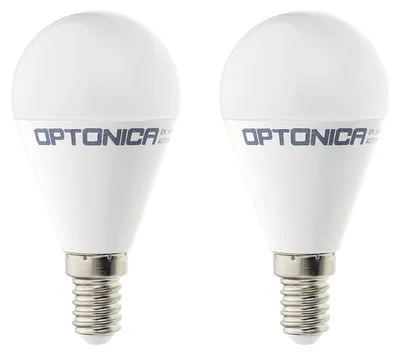 Produktbild von Optonica LED-Lampe G45 E14 8W 710lm 6000K 230V 2 Stück