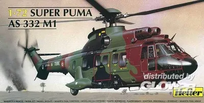 Produktbild von Heller Aerospatiale Super Puma AS 332 M1 1:72, 80367