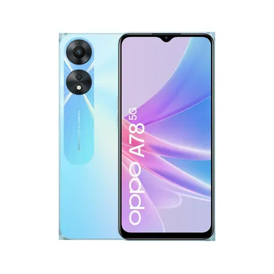 Produktbild von OPPO A78 5G , 16,7 cm (6.56"), 8 GB, 128 GB, 50 MP, Android 13, Blau