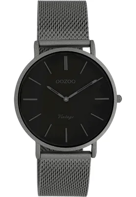 Zdjęcie produktu dla Oozoo - Zegarek damski - C9930 - Tytanowo-szaro-czarny