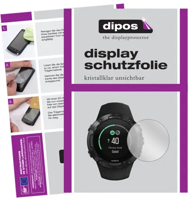 Produktbild von 2x Schutzfolie für Suunto 5 klar Displayschutzfolie Folie Display Schutz dipos