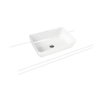 Produktbild von KALDEWEI CAYONO Waschtisch-Schale, 3188, 520 x 355 mm, 913506003001