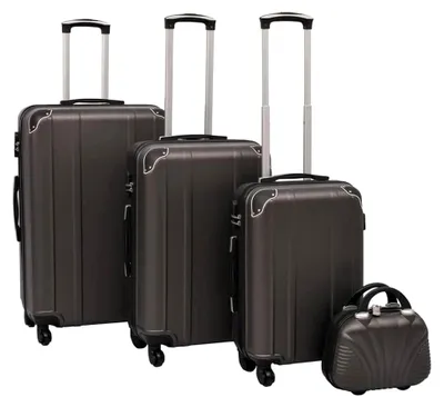 Produktbild von Vierteiliges Trolley-Set aus Hartschale in Anthrazit