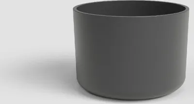 Produktbild von Artevasi Juno Pot, Anthrazit, 6 l, 205 mm, 205 mm, 2 Stück(e)