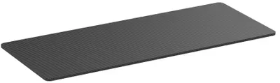 Image de Plateau de bureau bords arrondis 180x75cm, carbone