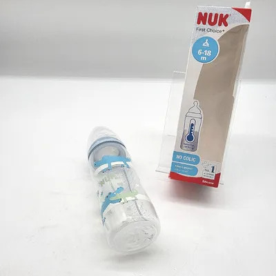 Immagine prodotto di Biberon NUK First Choice+ Flow Control 6-18 mesi Controllo della temperatura