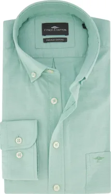 Produktbild von Fynch Hatton Premium Oxford Hemd grün Brusttasche