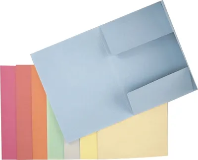 Image de Esselte Chemise à 3 rabats A4, bleu