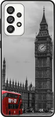 Produktbild von König Design Hülle kompatibel mit Samsung Galaxy A73 5G Kunststoff Soft Handyhülle - Handy Case Big Ben