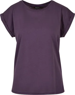 Immagine prodotto di Build Your Brand BY021 | Maglietta donna a spalla estesa - Colore: Purple Night - Taglia: XXL