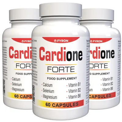 Obrázek produktu pro Cardione Forte – 180 Kapslí, Balení po 3 kusech
