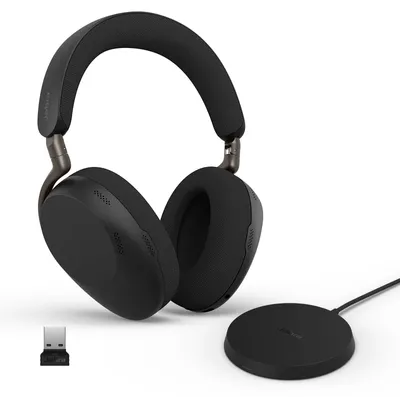 Produktbild von Jabra Evolve3 85 UC Stereo black mit Link 390a u. WLC