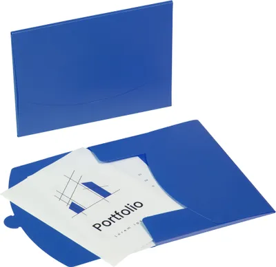 Image de PAGNA Porte-documents "Wallet" DIN A4 PP bleu