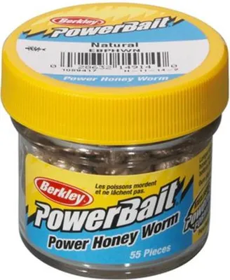 Image de Berkley PowerBait® Power® Honey Worm Natural 3 cm