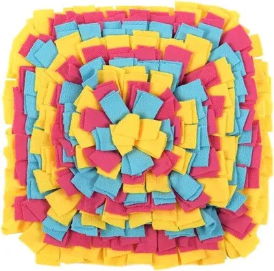 Produktbild von Interaktive Snuffelmat für Hunde, kleine und mittelgroße Hunde, Hausdienst, Entspannung und Spielzeug