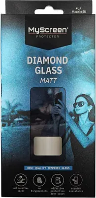 Zdjęcie produktu dla Szkło hartowane MyScreen Diamond Glass Matt do iPhone 17 czarny