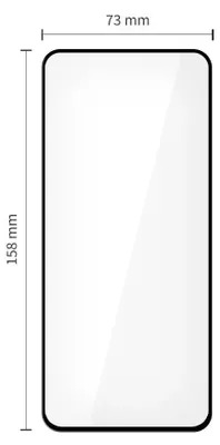 Image de Verre trempé Tech-Protect Glass Fit+ 2-pack pour Samsung Galaxy S25 FE - noir
