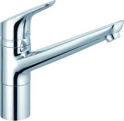 Zdjęcie produktu dla KLUDI 325740575 OBJEKTA bateria z obrotową stałą wylewką / bateria zlewozmywakowa / bateria kuchenna