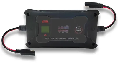 MPPT-Solar-Laderegler 20A 12V/24V mit LCD-Display